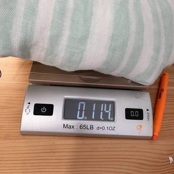 New Linen Pastel Striped Shirt Dress XL Coastal Beachy Old Money Preppy Minimal - Picture 12 of 12